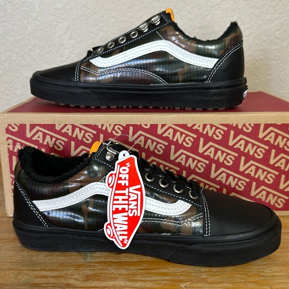 Vans Old skool Mte Black Camo all weather men’s size 7 or women’s size 8.5 main image 5